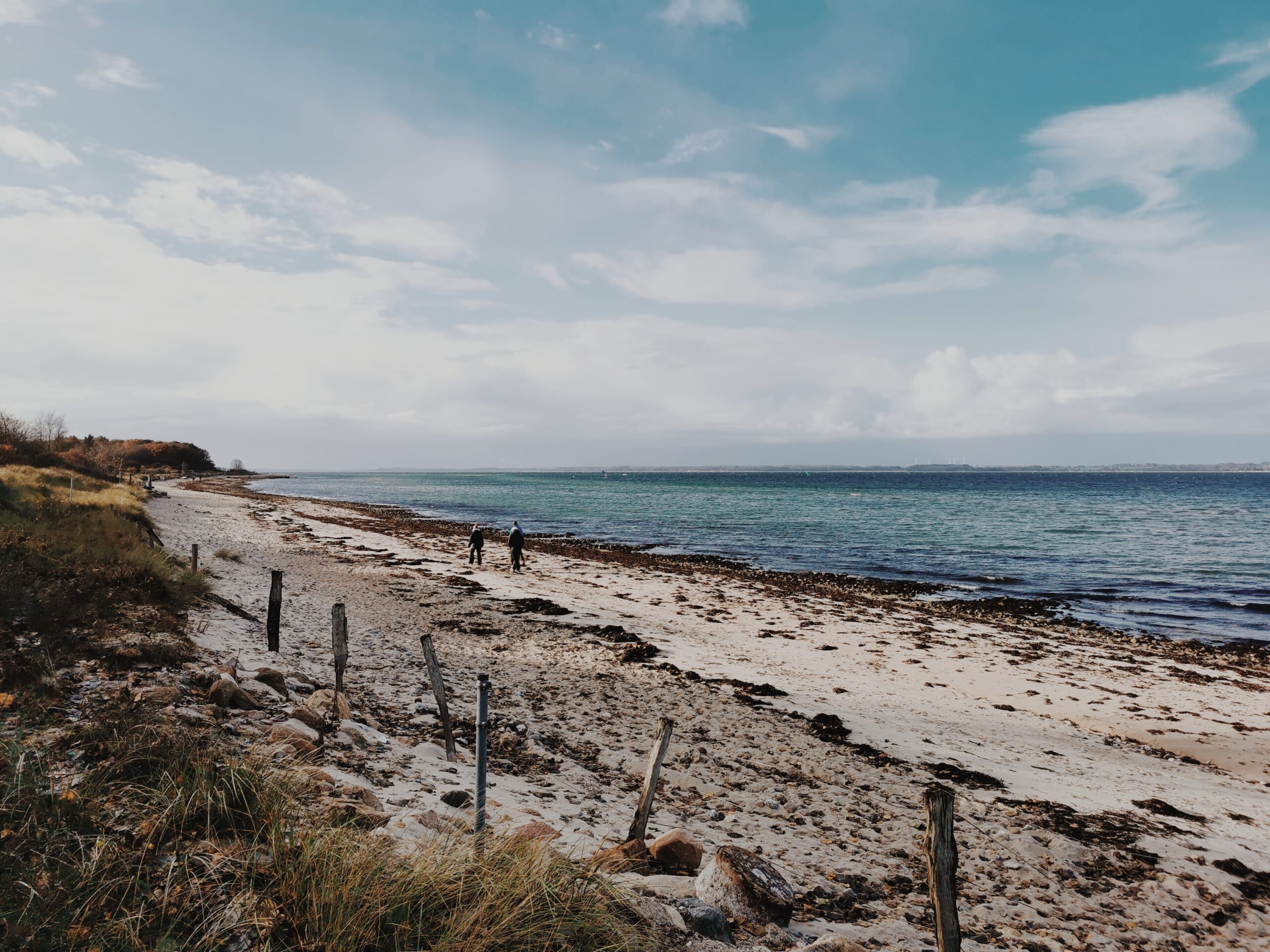 Strand in Jellenbek / Schwedeneck im November